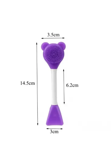 Cilt Bakım Fırçası ve Maske Spatulası (5637)