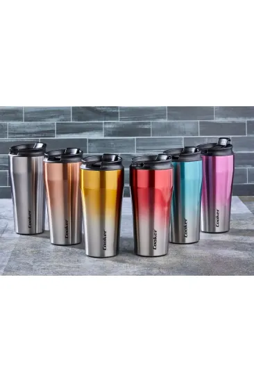 CKR-2049 400ML.ÇELİK MUG TERMOS BARDAK ÇİFT RENK (5637) CKR-2049 400ML.ÇELİK MUG TERMOS BARDAK ÇİFT RENK (5637)