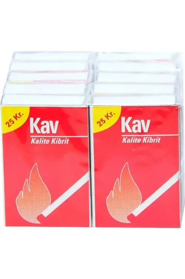 KAV KİBRİT10X10100LÜ (5637)