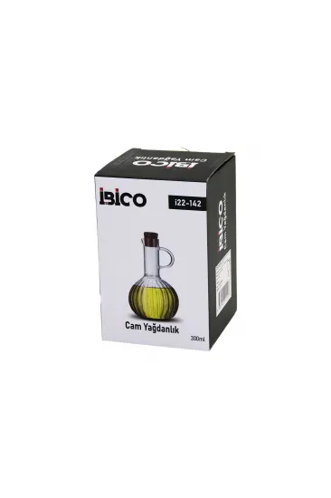 MİNİ CAM YAĞDANLIK ÇİZGİLİ DESEN 300ML AHŞAP BAMBU MANTAR TIPA (5637) MİNİ CAM YAĞDANLIK ÇİZGİLİ DESEN 300ML AHŞAP BAMBU MANTAR TIPA (5637)