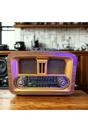 Taşınabilir Klasik AM/FM/SW Retro Ev Radyo USB ile Şarj Olabilen Retro Radyo (5637) Taşınabilir Klasik AM/FM/SW Retro Ev Radyo USB ile Şarj Olabilen Retro Radyo (5637)