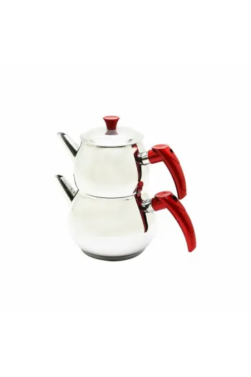 MİNİ 2LT KÜÇÜK BOY KÜRE ÇELİK ÇAYDANLIK SETİ - ÜST: 0.75LT - ALT: 1.4LT (5637) MİNİ 2LT KÜÇÜK BOY KÜRE ÇELİK ÇAYDANLIK SETİ - ÜST: 0.75LT - ALT: 1.4LT (5637)