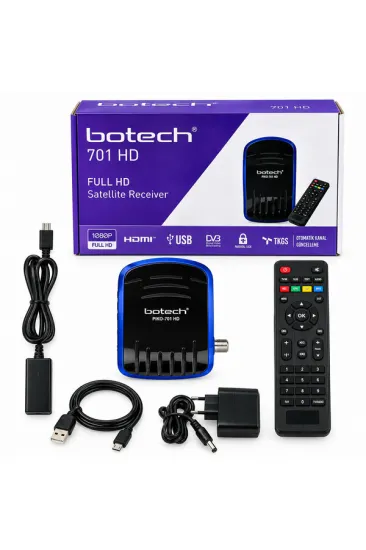 HD UYDU ALICISI FULL HD HDMI - USB - WİFİ PIKO-701 (5637) HD UYDU ALICISI FULL HD HDMI - USB - WİFİ PIKO-701 (5637)