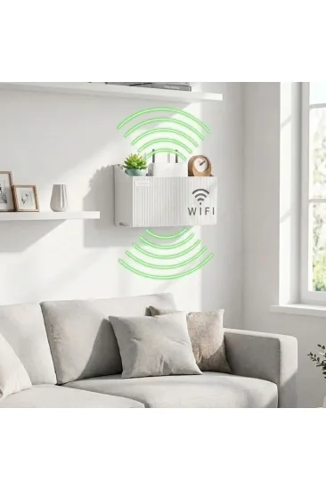 Duvar Tipi Wi-Fi Modem Saklama Kutusu(Beyaz) – Kablo Düzenleyici Router Raf Organizer (5637) Duvar Tipi Wi-Fi Modem Saklama Kutusu(Beyaz) – Kablo Düzenleyici Router Raf Organizer (5637)