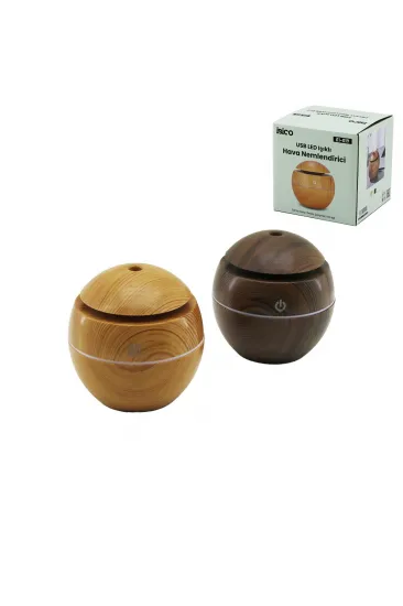 YUVARLAK AHŞAP GÖRÜNÜMLÜ USB ŞARJLI - IŞIKLI HAVA NEMLENDİRİCİ - BUHAR MAKİNE - KOKU GİDERİCİ HERHANGİ BİR RENK GÖNDERİLİR (5637) YUVARLAK AHŞAP GÖRÜNÜMLÜ USB ŞARJLI - IŞIKLI HAVA NEMLENDİRİCİ - BUHAR MAKİNE - KOKU GİDERİCİ HERHANGİ BİR RENK GÖNDERİLİR (5637)