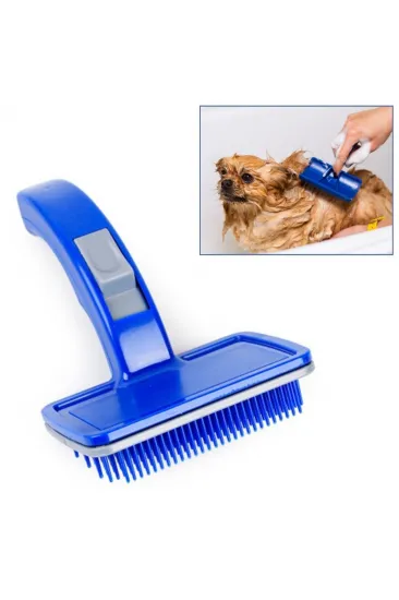 Kendini Temizleyen Kedi Köpek Tüy Bakım Tarağı Tüy Alıcı Tarak (5637) Kendini Temizleyen Kedi Köpek Tüy Bakım Tarağı Tüy Alıcı Tarak (5637)