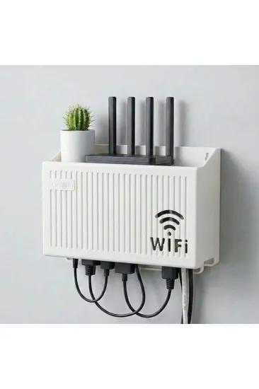 Duvar Tipi Wi-Fi Modem Saklama Kutusu(Beyaz) – Kablo Düzenleyici Router Raf Organizer (5637) Duvar Tipi Wi-Fi Modem Saklama Kutusu(Beyaz) – Kablo Düzenleyici Router Raf Organizer (5637)