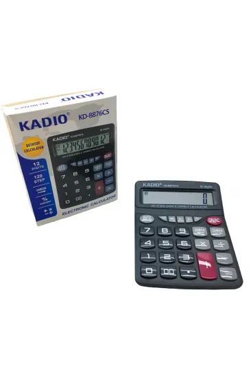 12 HANELİ HESAP MAKİNESİ KD-8876CS (5637) 12 HANELİ HESAP MAKİNESİ KD-8876CS (5637)