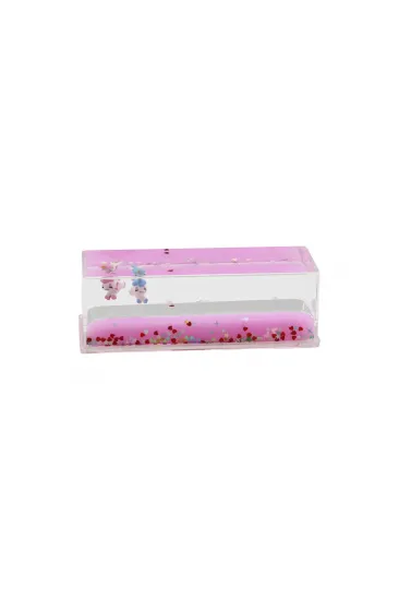 PEMBE SU HAYVAN - YILDIZ D.GEN MİKA YÜZEN BATMAYAN DEKORATİF BİBLO AKVARYUM4.7X13.6X4.5CM (5637)