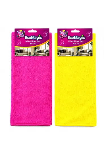 20 ADET ECOMAGIC 50X70 MİKROFİBER TEMİZLİK BEZ EKO (5637) 20 ADET ECOMAGIC 50X70 MİKROFİBER TEMİZLİK BEZ EKO (5637)