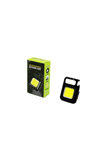 3IN1 MIKNATISLI USB ŞARJLI FENER - ANAHTARLIK - PRATİK KAPAK AÇACAK (5637)