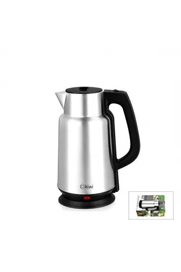 ÇELİK - SÜRAHİ MODEL KETTLE ELEKTRİKLİ SU ISITICISI PASLANMAZ ÇELİK GİZLİ REZİSTANS 360° 2.2LT 1500W KK-3334 (5637) ÇELİK - SÜRAHİ MODEL KETTLE ELEKTRİKLİ SU ISITICISI PASLANMAZ ÇELİK GİZLİ REZİSTANS 360° 2.2LT 1500W KK-3334 (5637)