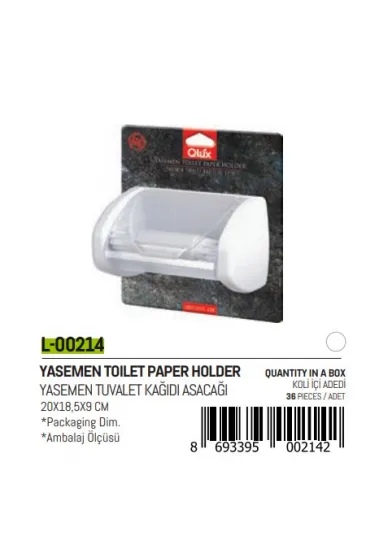 YASEMEN KAPAKLI WC KAĞITLIK (5637)