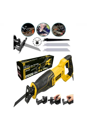 SARI TİLKİ KUYRUĞU ELEKTRİKLİ TESTERE 230V 0-2800 RPM ASR-624 (5637)