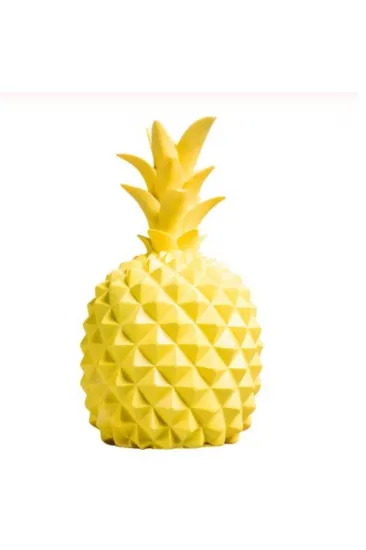 Ananas Şeklinde Desenli Büyük Boy Pilli Masa ve Gece Lambası (5637)