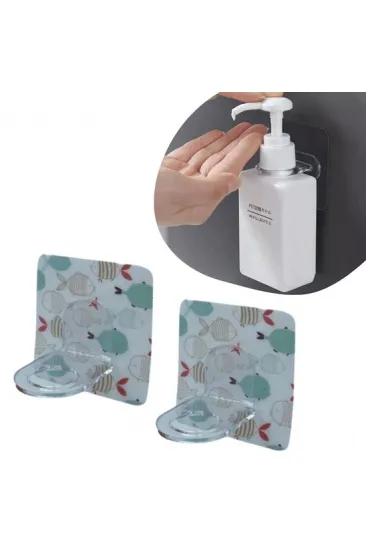 Süper Yapışkanlı Çok Amaçlı Cember Askı 2 Adet (5637)