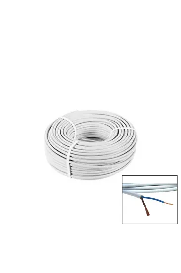 2x1.5MM TTR KABLO 100MT CCA KABLO H05 W-F (5637) 2x1.5MM TTR KABLO 100MT CCA KABLO H05 W-F (5637)