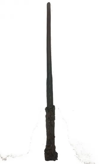 Harry Potter Asası 30 cm ve Siyah Çerçeveli Harry Potter Gözlüğü Seti (5637)