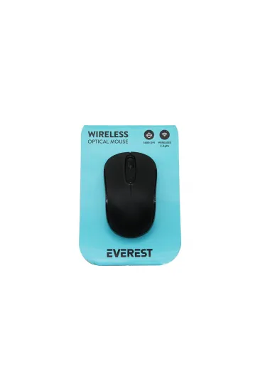 EVEREST SM-804 WİRELESS - KABLOSUZ 1600DPI USB OPTİCAL MOUSE VAKUM AMBALAJ (5637)