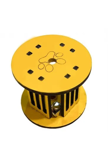 Mini Silindir Eğlenceli Renkli Sağlam Küçük Pati İzi Şekilli Kedi Oyuncağı (5637) Mini Silindir Eğlenceli Renkli Sağlam Küçük Pati İzi Şekilli Kedi Oyuncağı (5637)