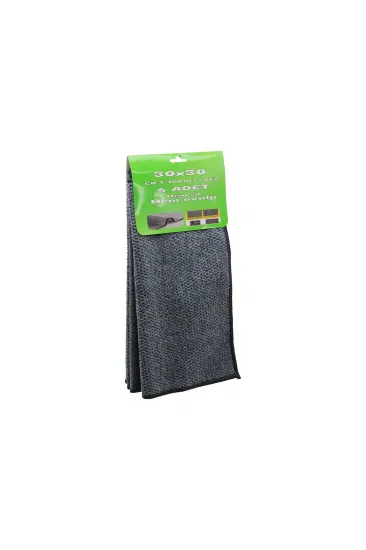 4PCS 30X30CM ÇİFT TARAFLI=MİKROFİBER - TEL BEZ ZOR KİR BEZİ HEM SİL - HEM OVALA (5637) 4PCS 30X30CM ÇİFT TARAFLI=MİKROFİBER - TEL BEZ ZOR KİR BEZİ HEM SİL - HEM OVALA (5637)