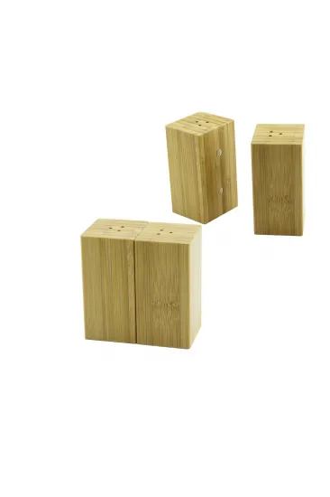 4.5X5CM--Y:9CM 2PCS MIKNATISLI İKİZ AHŞAP BAMBU BAHARATLIK - TUZLUK (5637) 4.5X5CM--Y:9CM 2PCS MIKNATISLI İKİZ AHŞAP BAMBU BAHARATLIK - TUZLUK (5637)