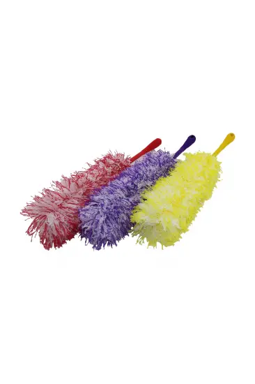 RENKLİ İP TOZ ALMA PÜSKÜLÜ PÜSKÜL=36 CM + RENKLİ PLASTİK SAP=19CM = 55CM BRKT-910248 (5637) RENKLİ İP TOZ ALMA PÜSKÜLÜ PÜSKÜL=36 CM + RENKLİ PLASTİK SAP=19CM = 55CM BRKT-910248 (5637)