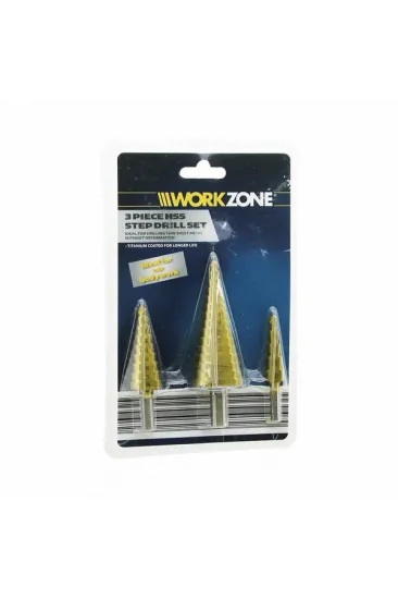 3 PARÇA  HSS KADEMELİ MATKAP UCU SET (5637)