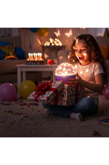 STAR MASTER PİLLİ DÖNERLİ GECE LAMBASI (5637)