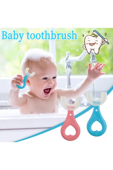 U Tipi Bebek Ağız Bakım ve Diş Fırçası (5637) U Tipi Bebek Ağız Bakım ve Diş Fırçası (5637)
