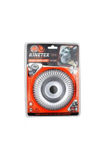 115MM  AHŞAP TÖRPÜ EĞE DİSK GÜMÜŞ (5637)