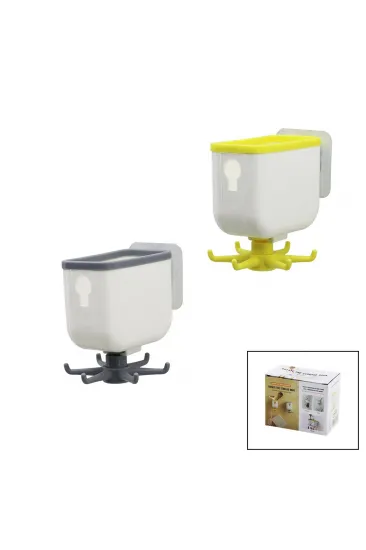 ÇOK FONKSİYONLU YAPIŞKAN ASKI 360 DERECE DÖNER 2.5 - 7.5CM (5637) ÇOK FONKSİYONLU YAPIŞKAN ASKI 360 DERECE DÖNER 2.5 - 7.5CM (5637)