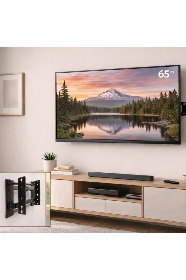 65 INC - 32 INC - 65 INC LCD LED SABİT TV ASKI APARATI 82X165CM BS-70 (5637)