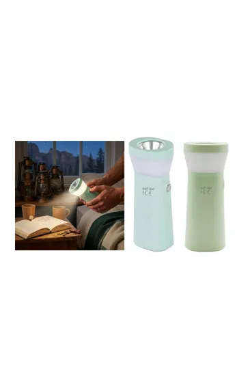 2IN1 - TEK LED USB TO TYPE-C ŞARJLI EL FENERİ 2.5W - 5W K-0934 (5637)