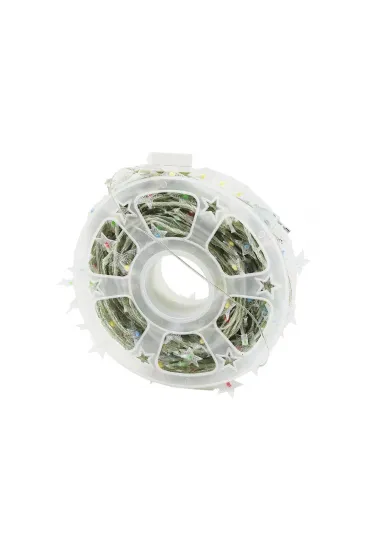 RGB - KAR TANESİ 50MT FİŞLİ FONKSİYONLU ŞERİT LED - DEKOR LAMBA (5637)