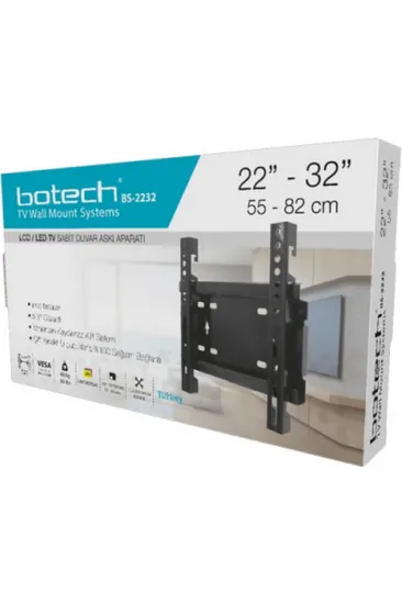 BS-2232 SABİT TV ASKI APARATI 55X82CM (5637)