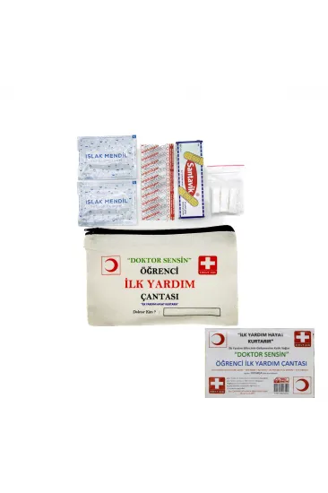 İLK YARDIM 19PCS ÖĞRENCİ ÇANTASI (5637) İLK YARDIM 19PCS ÖĞRENCİ ÇANTASI (5637)