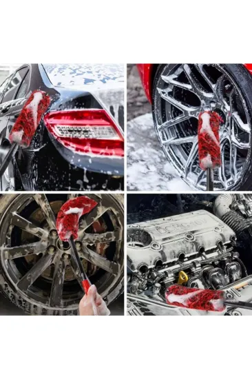 3lü Bükülebilen Peluş Detaylı Temizlik İçin Oto Jant, Egzos Temizleme Fırçası (5637) 3lü Bükülebilen Peluş Detaylı Temizlik İçin Oto Jant, Egzos Temizleme Fırçası (5637)