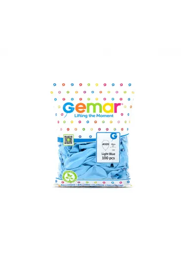 İÇ MEKAN - AÇIK MAVİ BALON 10 INC - 26CM - 100PCS (5637) İÇ MEKAN - AÇIK MAVİ BALON 10 INC - 26CM - 100PCS (5637)
