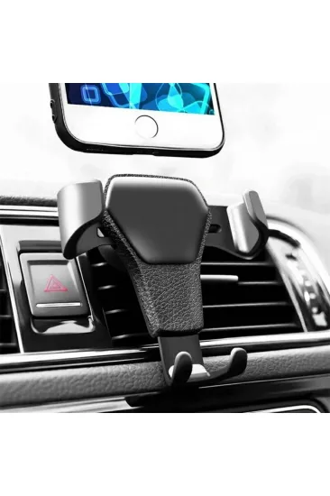 Araç İçi Klima Izgarasına Takılabilen Plastik Oto Telefon Tutucu Gravity (5637) Araç İçi Klima Izgarasına Takılabilen Plastik Oto Telefon Tutucu Gravity (5637)