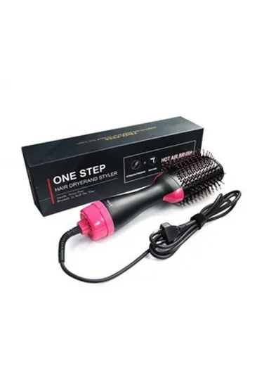 2İN1 ONE STEP KURUTMALI SAÇ DÜZLEŞTİRİCİ - ELEKTRİKLİ FÖN TARAK 1200W (5637)