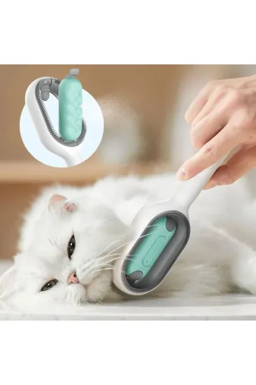 Su Hazneli Kedi ve Köpek Tüyü Toplamama Fırçası Su Hazneli Pet Tarağı (5637) Su Hazneli Kedi ve Köpek Tüyü Toplamama Fırçası Su Hazneli Pet Tarağı (5637)