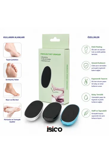 PENGUIN FOOT GRINDER AYAK - TOPUK TÖRPÜ RENKLİ HERHANGİ BİR RENKTEN 1 ADET GÖNDERİLİR (5637) PENGUIN FOOT GRINDER AYAK - TOPUK TÖRPÜ RENKLİ HERHANGİ BİR RENKTEN 1 ADET GÖNDERİLİR (5637)