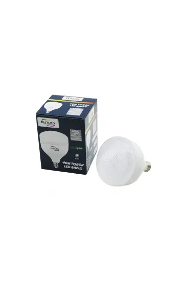ELİTLED EL-02 12/24 40W TORCH LED BULB AMPUL BEYAZ - 6400K E27 4400 LÜMEN 20.000 SAAT ÖMÜR (5637) ELİTLED EL-02 12/24 40W TORCH LED BULB AMPUL BEYAZ - 6400K E27 4400 LÜMEN 20.000 SAAT ÖMÜR (5637)