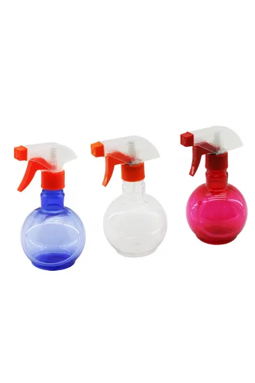 350ML RENKLİ ŞEFFAF TOMBUL - PLASTİK BOŞ SPREY PÜSKÜRTÜCÜ ŞİŞE (5637) 350ML RENKLİ ŞEFFAF TOMBUL - PLASTİK BOŞ SPREY PÜSKÜRTÜCÜ ŞİŞE (5637)