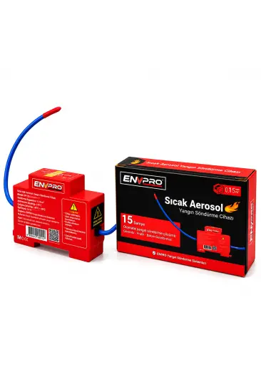 ISI - SICAK AEROSOL OTOMATİK YANGIN SÖNDÜRME CİHAZ EMV-5687 (5637) ISI - SICAK AEROSOL OTOMATİK YANGIN SÖNDÜRME CİHAZ EMV-5687 (5637)