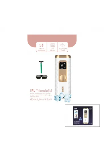 IPL BUZ LAZER EPİLATÖR - EPİLASYON CİHAZI 5 FARKLI MOD - LCD EKRAN TÜM VÜCUT UYGUN SEL-6049 (5637)