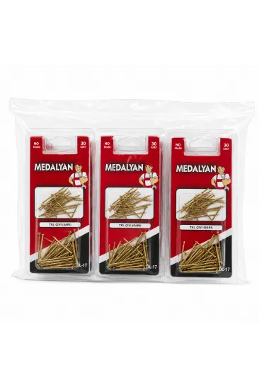 360 ADET 10X30 SARI TP ÇELİK TEL ÇİVİ 12X30PCS (5637) 360 ADET 10X30 SARI TP ÇELİK TEL ÇİVİ 12X30PCS (5637)