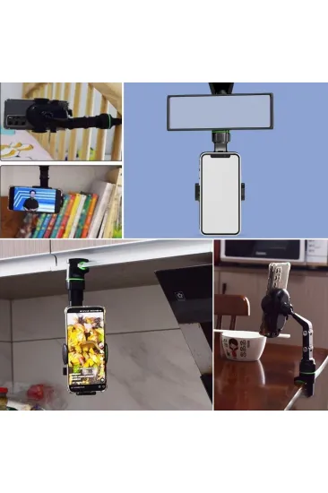 Dikiz Aynasına Takılabilen Eklemli Telefon Tutucu Aparat (5637) Dikiz Aynasına Takılabilen Eklemli Telefon Tutucu Aparat (5637)