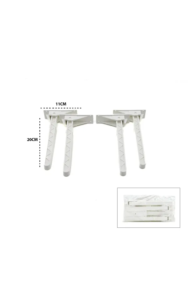 4 ADET BEYAZ SOFRA AYAK KOMPLE PLASTİK 20CM AÇ KAPA (5637) 4 ADET BEYAZ SOFRA AYAK KOMPLE PLASTİK 20CM AÇ KAPA (5637)